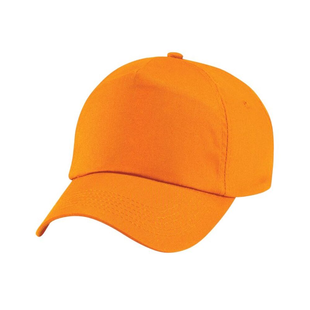 Beechfield Childrens/Kids Original 5 Panel Cap / Orange